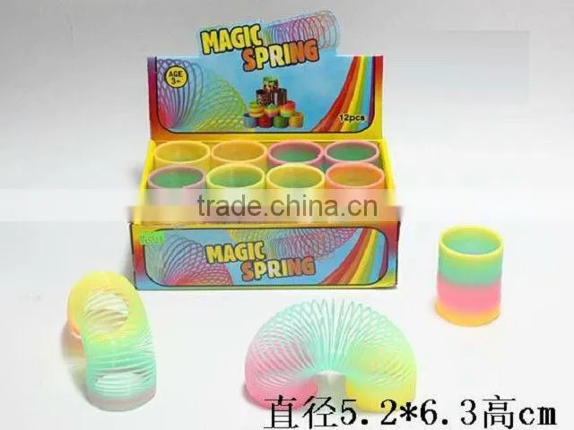 Magic spring colorful spring 12pcs/display box