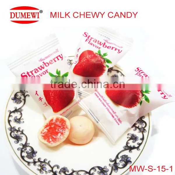 Halal Fruit Center Milk Chewy Candy Snacks