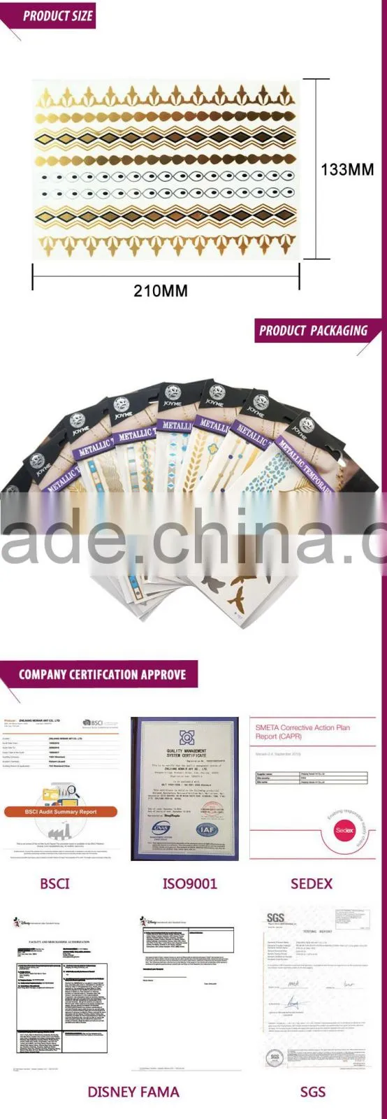 flash tatoo body art temporary waterproof bride tribe tattoo sticker