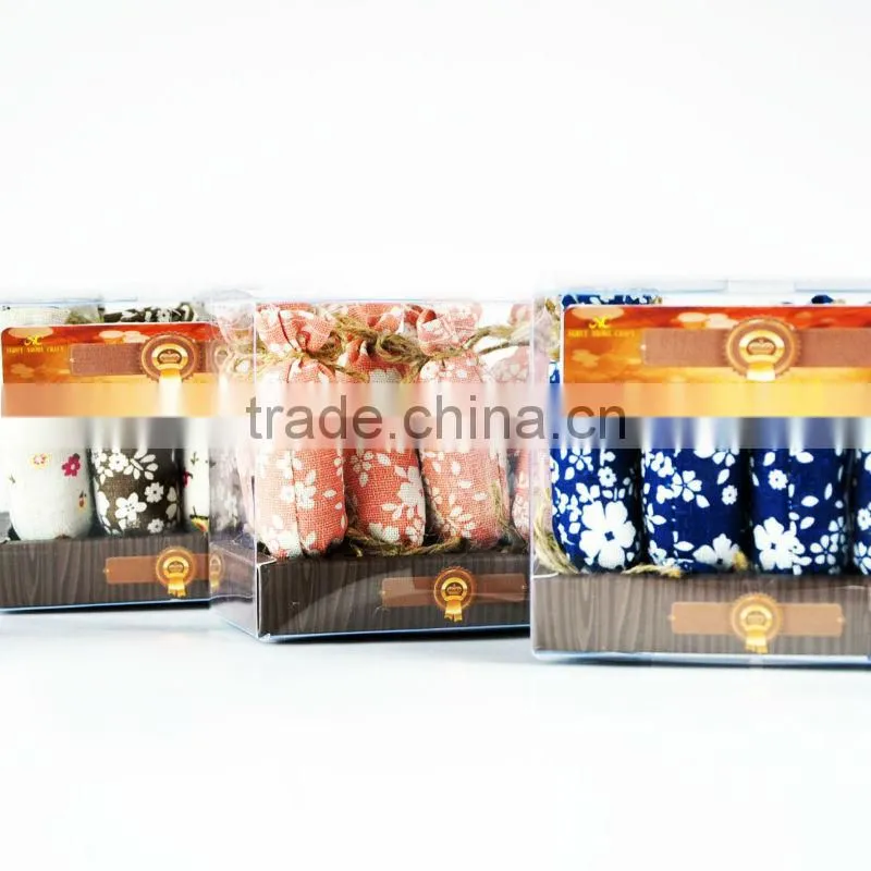 2015 hotselling flower pattern car air freshener scented sachets