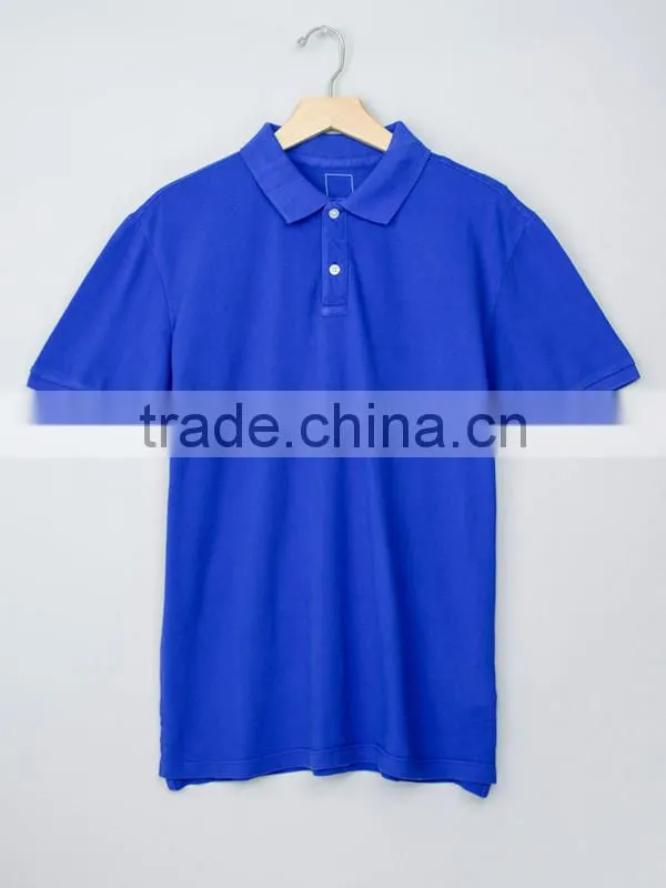 2016 OEM service wholesale 100% cotton 95 cotton /5 elastane uniform polo t shirt polo polo shirts customized logo