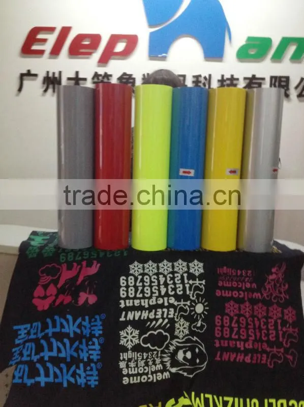 High quality PU/PVC/Flock Heat transfer vinyl cutting plotter/plotter cutting
