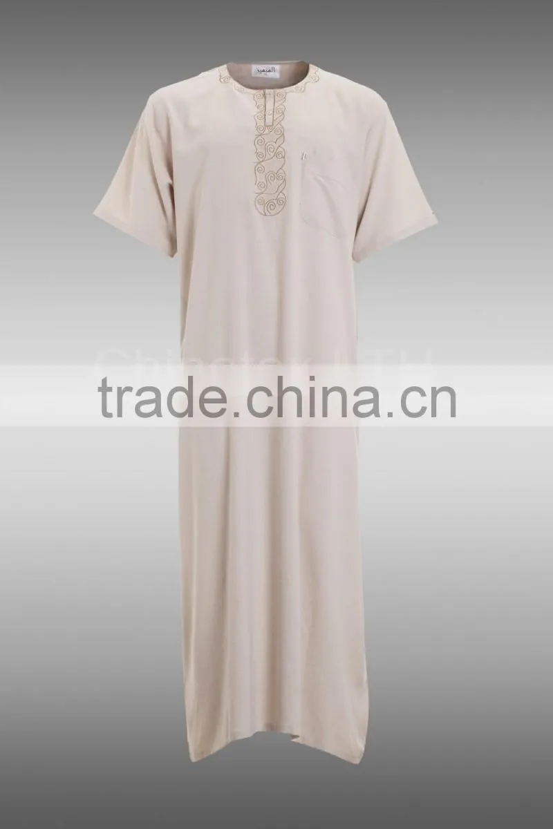 MEN'S MUSLIM ISLAMIC ARABIC ROBES DISHDASHA MORNING GOWNS THOBE
