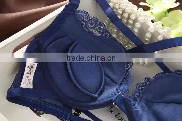 Lace ladies sexy panty and bra sets