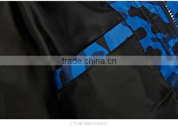 Popular High Quality Sport Men Jacket Camo Coat Causal Hooded Outdoor Thin Windbreaker Zipper Outwear