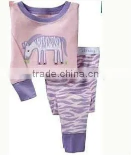 wholesale 100% cotton children sleep wear or OEM kid'schristmas pajamas