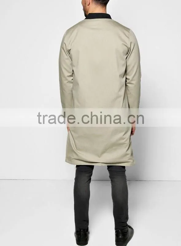 Custom long sleeves mens Zipper-up winter thick jersey jackets
