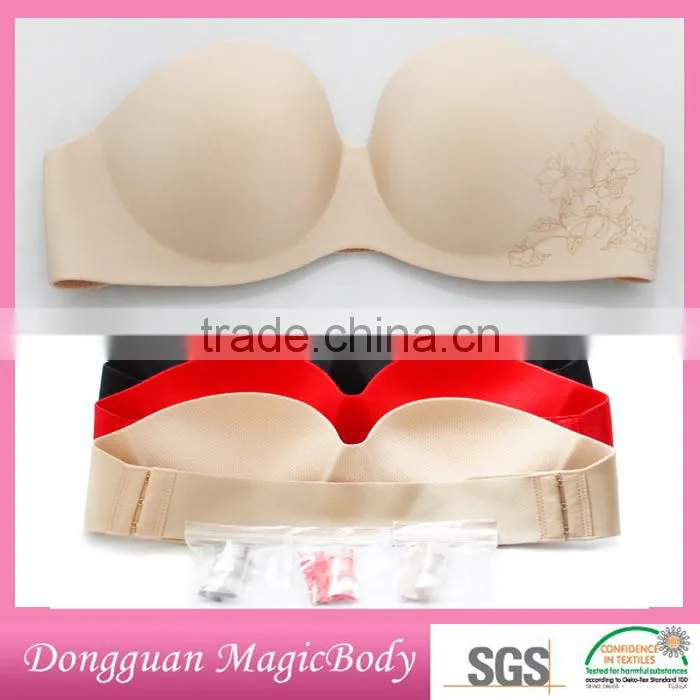 fashion silicon nude bra manufacture