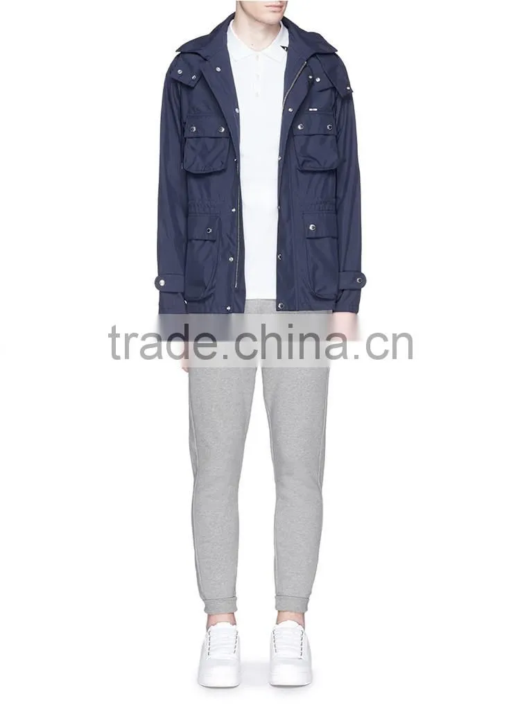 Pocket design trousers 100 cotton sport pants,pants & trousers