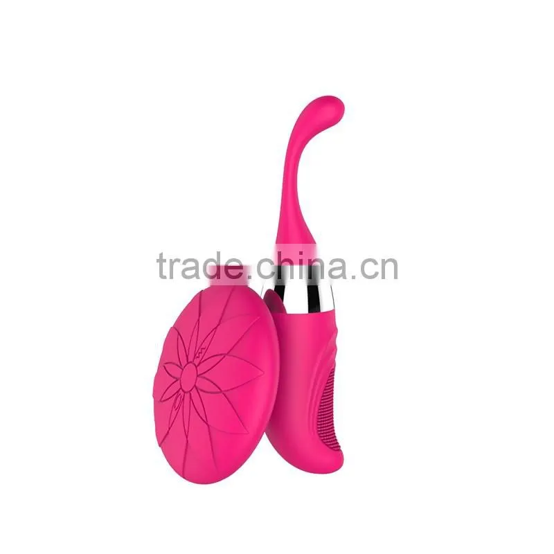 100% Waterproof Wireless Rechargeable Control Vibrating Massager Jumping Eggs