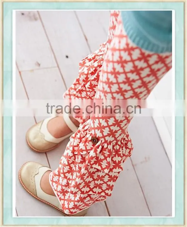 Baby Girls Triple Ruffle Pants Trousers Wearing Under Dress American Posh Girls Pants, 2 Colors