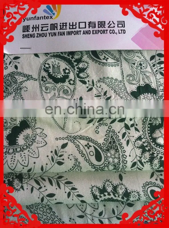 2015 latest Italy design pattern small flower cashew print paisley printed fabrics