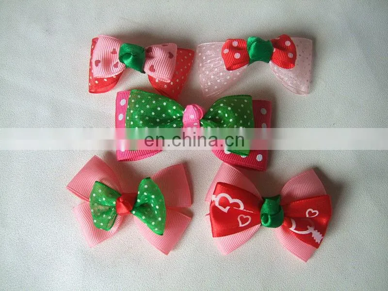 handmade satin ribbon hair ties