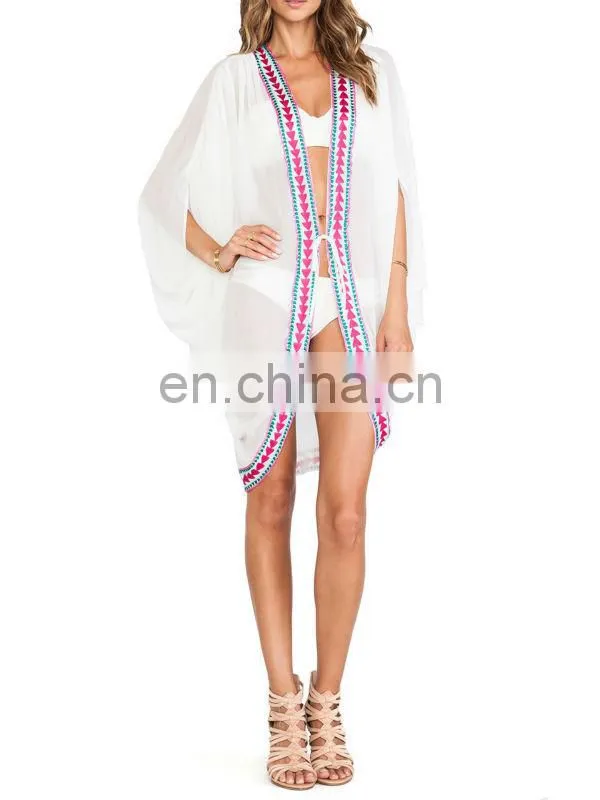 CHEFON Ladies fashion kimono maxi dress