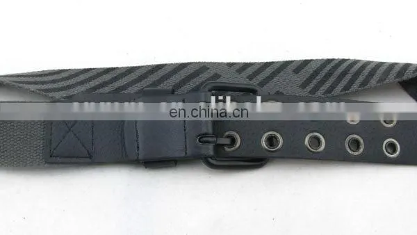 Fashion Canvas Belt With Leather For Men Mens Leather Jeans Belt