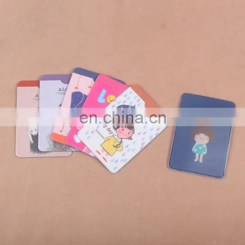 BSCI PVC colorful customized business ID Card plastic holder