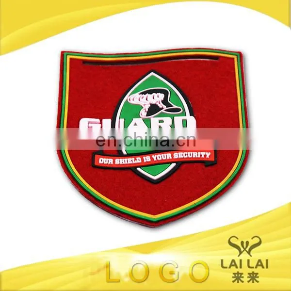 Eco-friendly cheap custom cloth 3d luggage tag with brand name