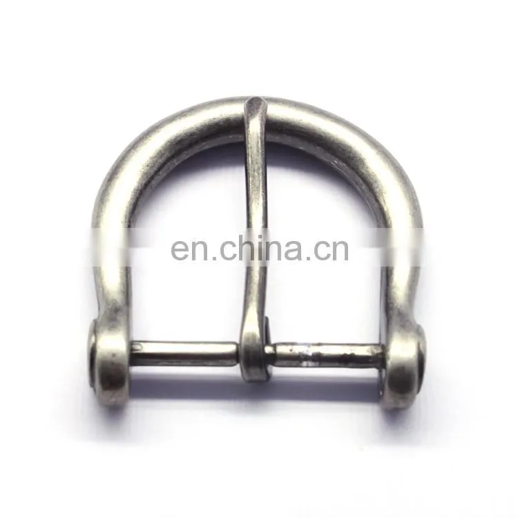 Hot Sale Best Price H Shape Kids Western Metal Ring Pin Belt Buckles