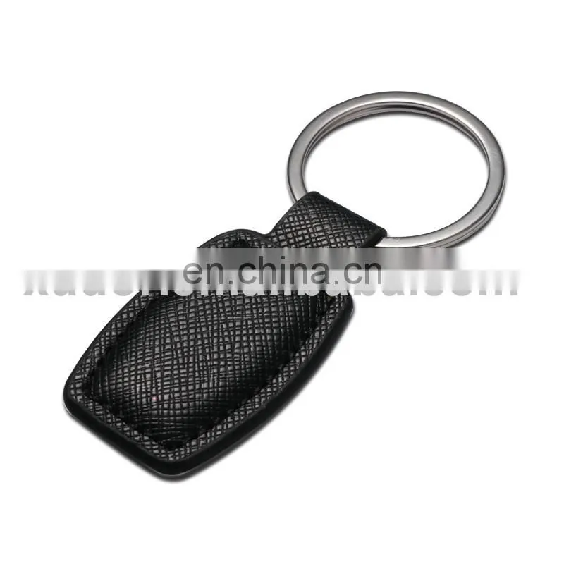 good business gift leather men car logo keychains