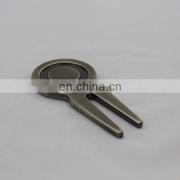 custom brass golf design divot tool