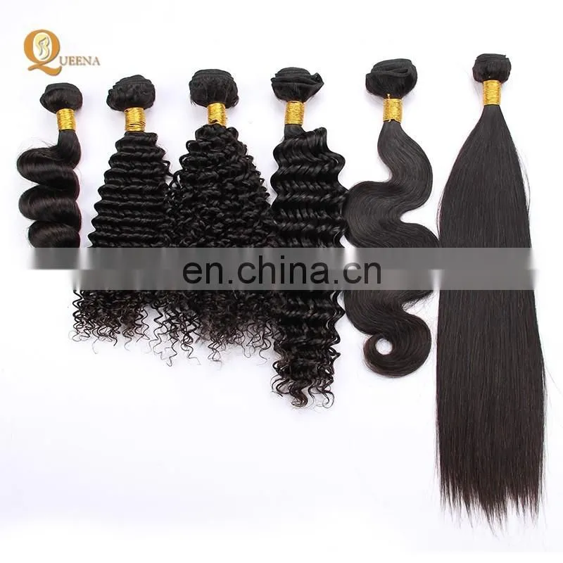 Wholesale Beauty Supply Distributors Raw Unprocessed Malaysian Curly Hair Extension Human