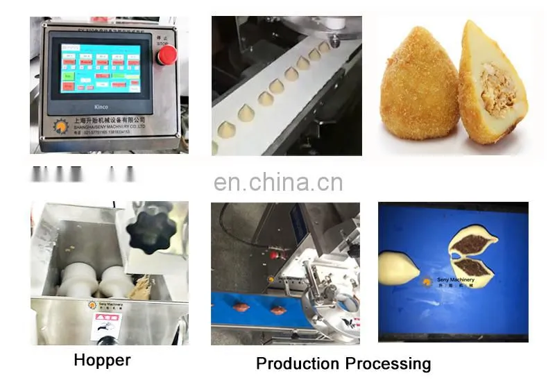 high speed manufacture provided coxinha making machine for sale