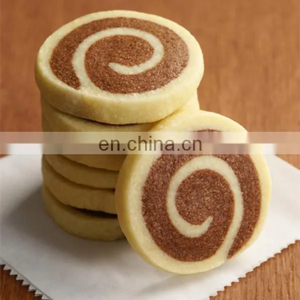 Automatic chocolate filled cookies making machine