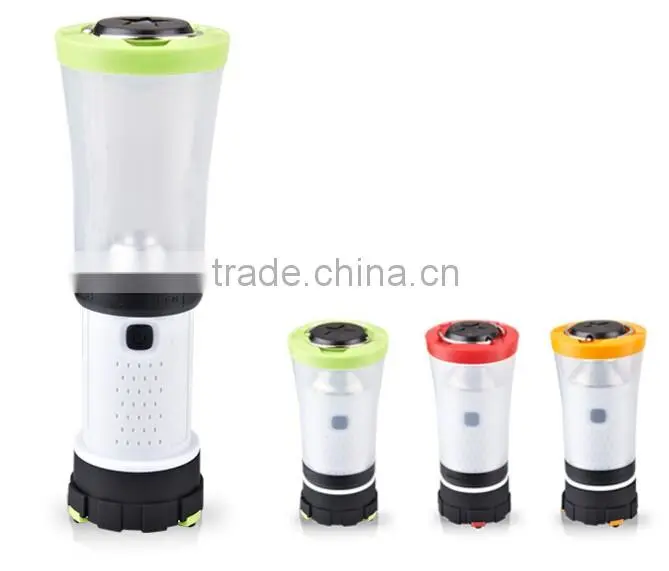 2in1 multifunction 3W led camping lantern
