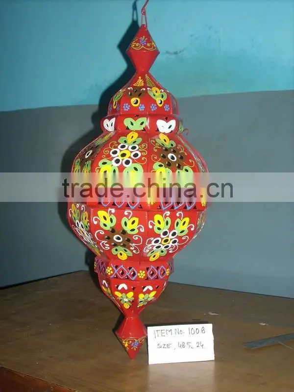 Unique T Lite Metal Garden Lantern