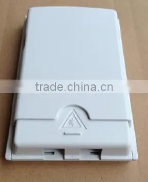 2 core indoor terminal box white
