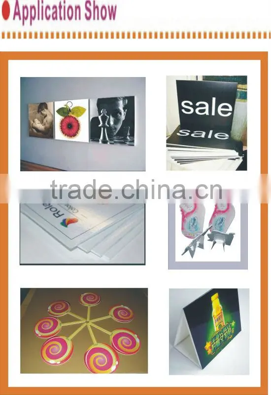 Advertising foam board printing,printed forrex board D-0614