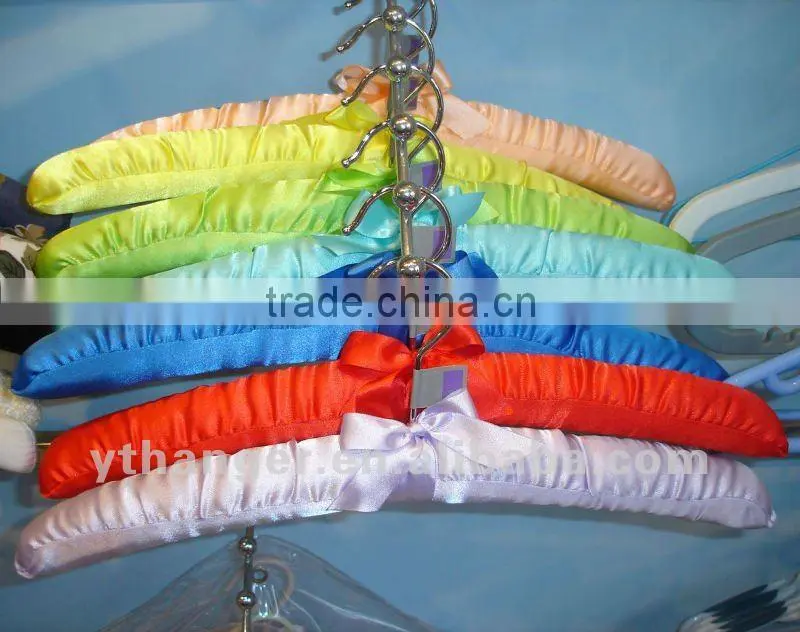 LP79 pink satin padded hangers