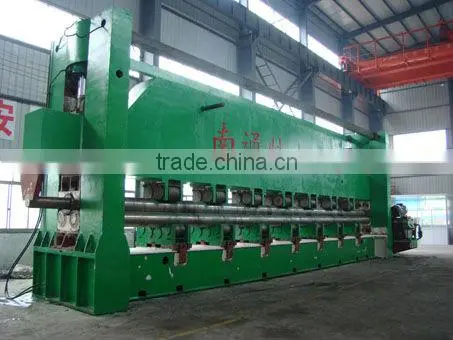 3-roller symmetrical plate rolling machine for ships