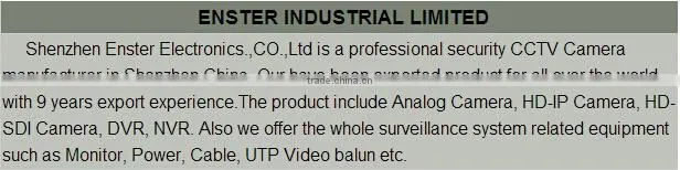 Security 1080P Outdoor Varifocal lens HD-CVI CMOS Sensor Bullet camera 42 IR Night vision Day/Night camera