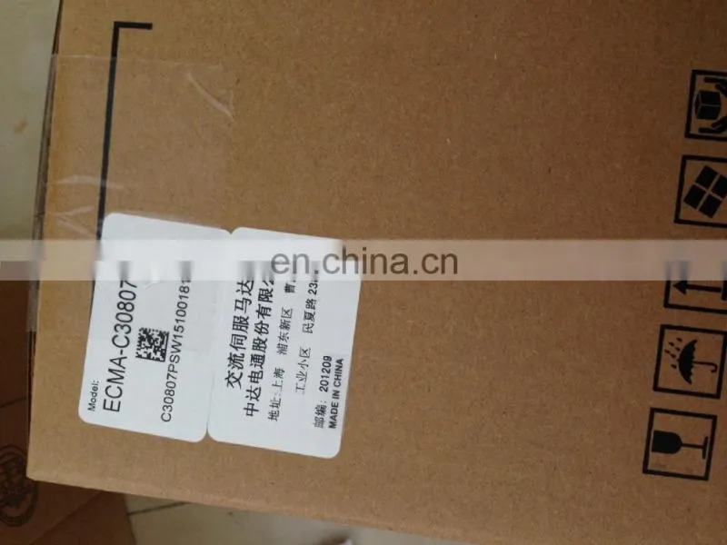 Delta ECMA-C30807 750W AC Servo Motor ECMA-C30807PS 0.75kw Genuine High Quality