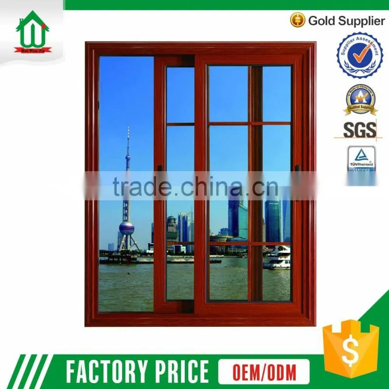 New house factory wholesale price tempered glass aluminum sliding window