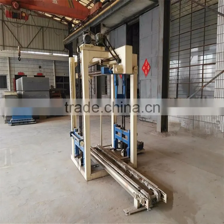 Brick stacker crane, brick palletizer, palletizing machine for cement block