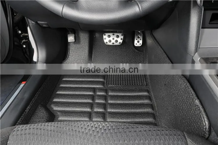 3d flooring,easy-clean car mat,100% PVC kick mat