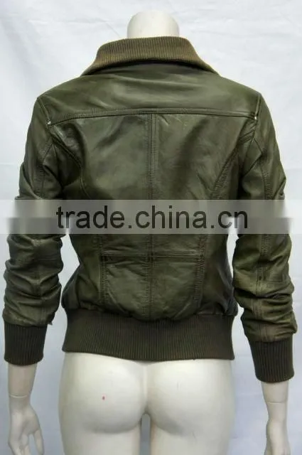 italian imported black leather jackets for women