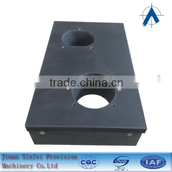 Polished and high precision DIN 000 machinery components High precision granite column