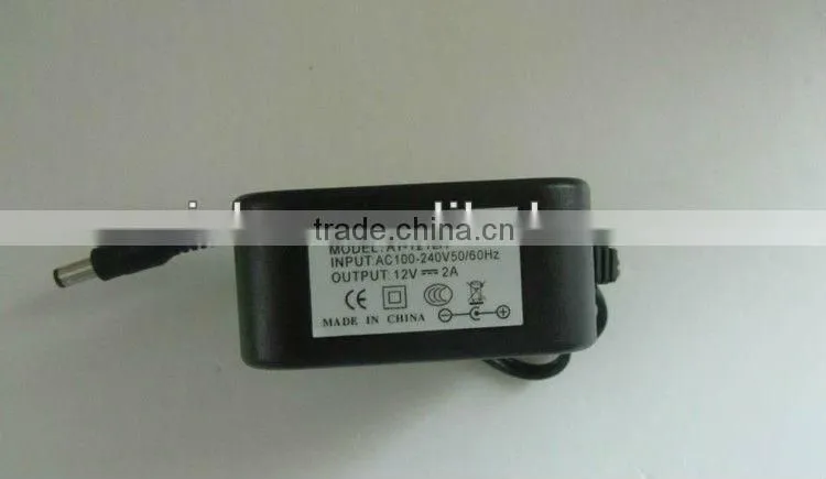 12V2A Monitoring Security 2v Dc Power Adapter White