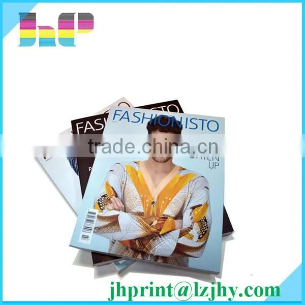 accept oem professional a4 size magazine catalogue printing