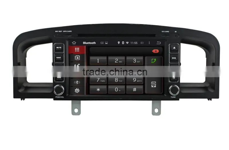 factory customize quad core Android 4.4 touch screen navigation car dvd mp3 player for 620