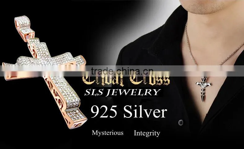 Silver designer jewelry wholesale new model width 8*8mm hip hop earrings for men