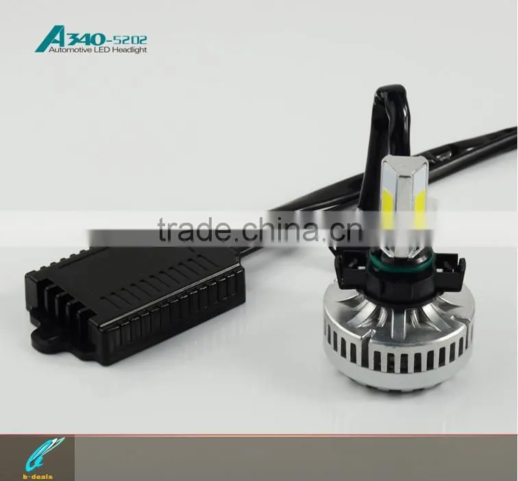 B-deals RoHS CE CANBUS A340 Led COB Headlight 9V~36V 40W 3600LM 40w led lights 5202