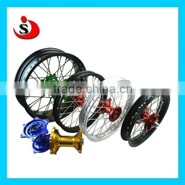 Motorcycle Spare Parts Motocross / Supermoto CRF 450 Rear And Front Wheel Hub
