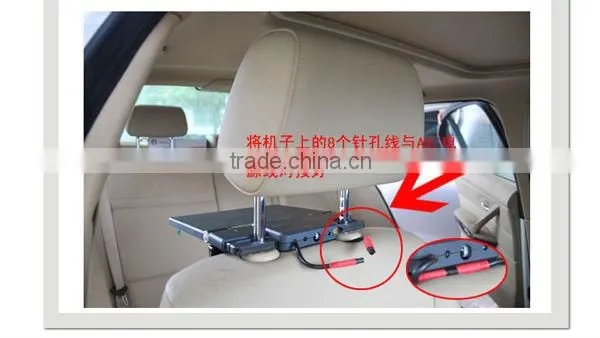 9"Headrest monitor with USB,SD,MP5,mp4