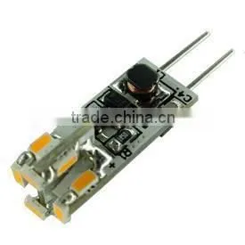 0.7W Most Compact mini 12v led G4 lamp 3014