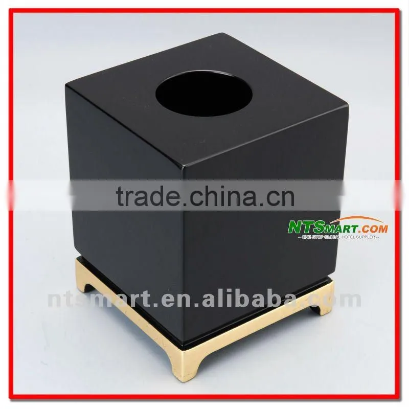 Table Decoration & Accessories Rectangle Leather Tissue Box
