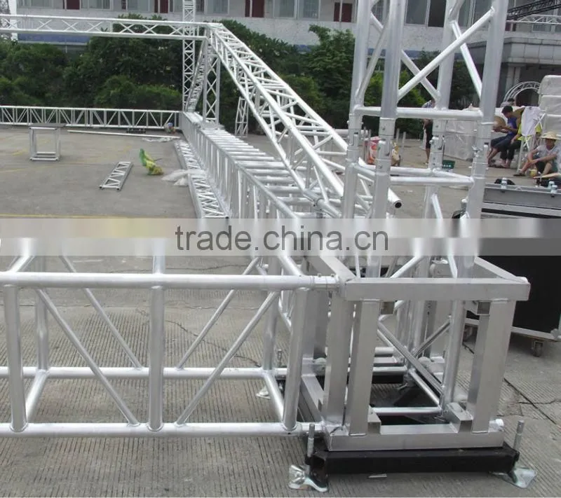 400*400 mm aluminum truss, aluminum spigot truss,stand truss
